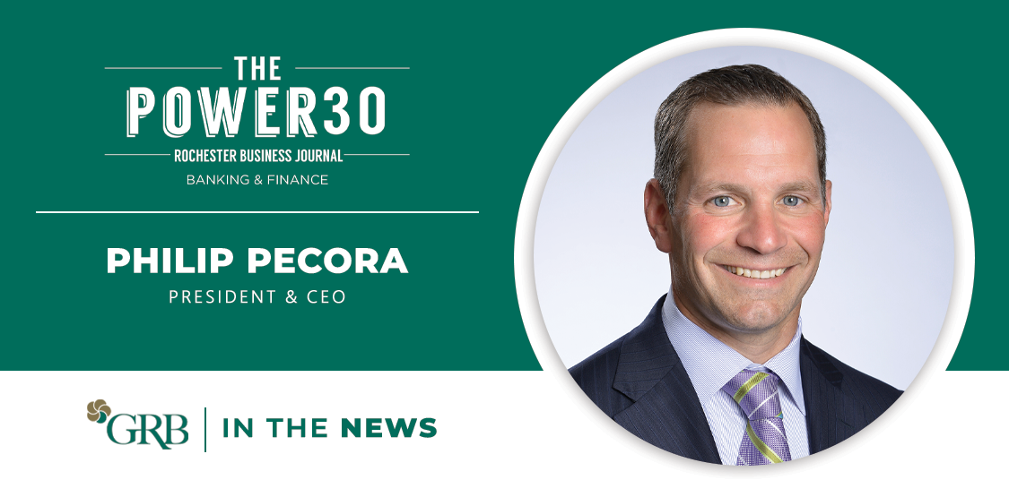 Philip Pecora named to the RBJ Power 30 List for Banking and Finance